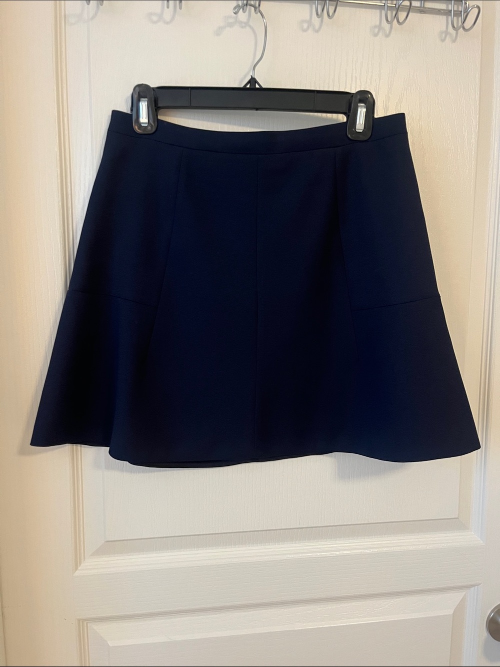 J. Crew Dark Navy Skater Skirt